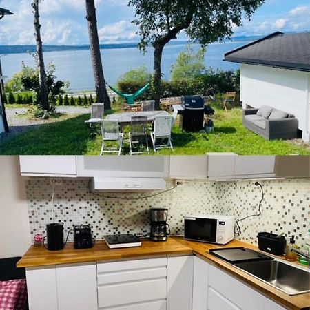 Nice Apartment With1 Bedroom Separate Living Room With A Sofa Bed And A Tiny Kitchen A Bathroom Located In Nordstrand Near By The Sea For 3 Guests With A Garden And Grill 5 Extra Guests With Extra Cost In The Cabin With Sea View Just Outside The Apar أوسلو المظهر الخارجي الصورة