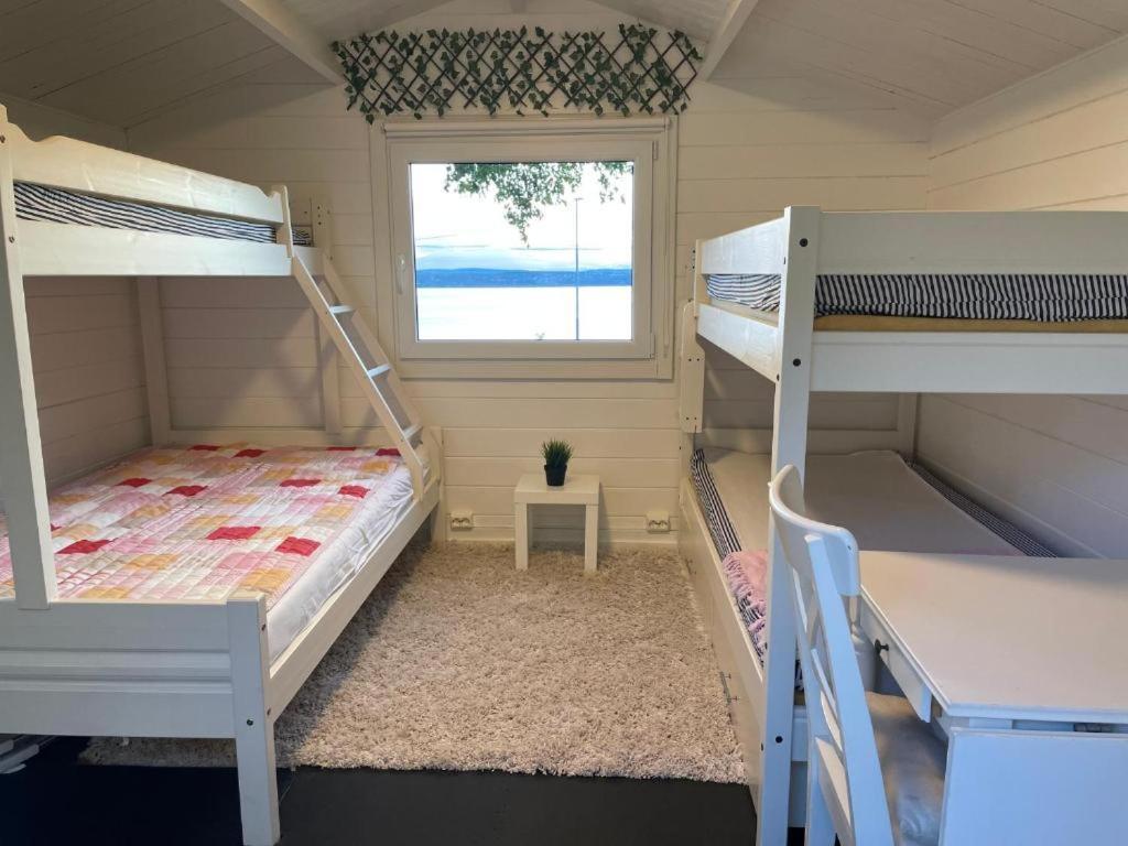 Nice Apartment With1 Bedroom Separate Living Room With A Sofa Bed And A Tiny Kitchen A Bathroom Located In Nordstrand Near By The Sea For 3 Guests With A Garden And Grill 5 Extra Guests With Extra Cost In The Cabin With Sea View Just Outside The Apar أوسلو المظهر الخارجي الصورة